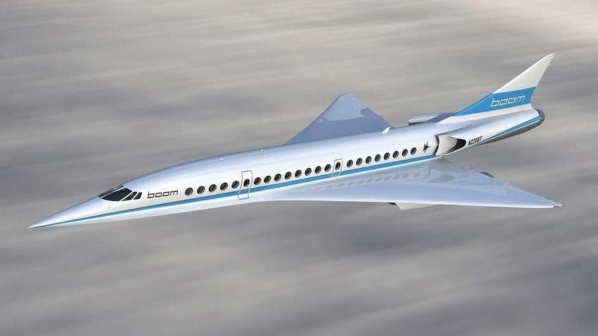 Avión supersónico