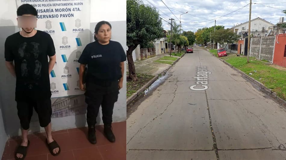 Jerónimo Gustavo Jubelli, el joven que ahorcó a su abuela en Morón. Foto: X @elbonanews.