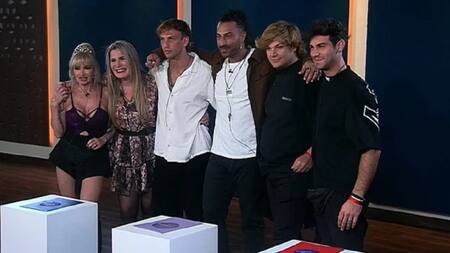 Finalistas de Gran Hermano reciben ayuda de exparticipantes. Foto: captura Telefe.