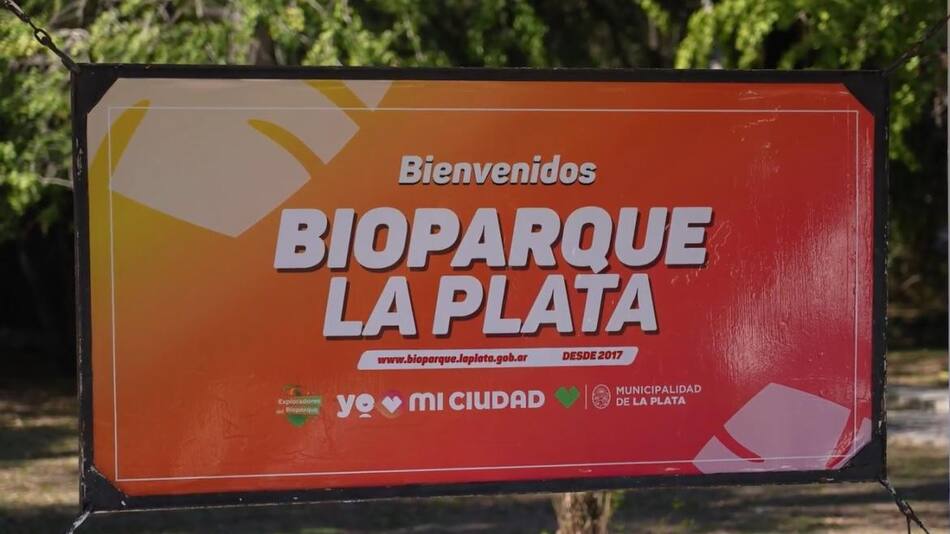Reabrió el Bioparque de La Plata. Foto: Captura de pantalla.