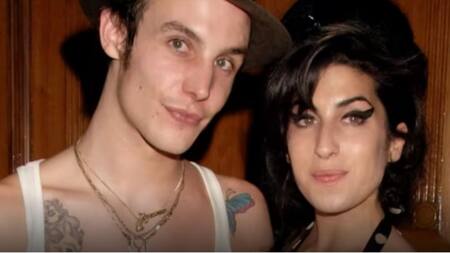 Blake Fielder-Civil y Amy Winehouse. Foto: NA