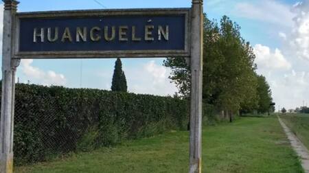Localidad de Huanguelén.