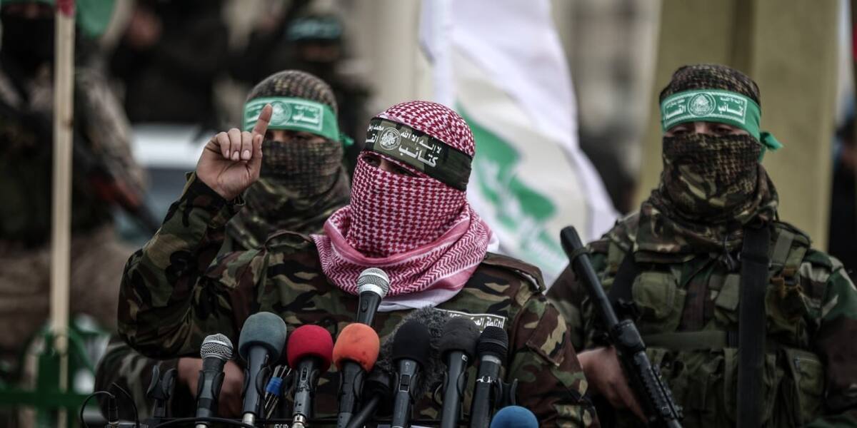 Brigadas al Qasam, brazo armado de Hamas.