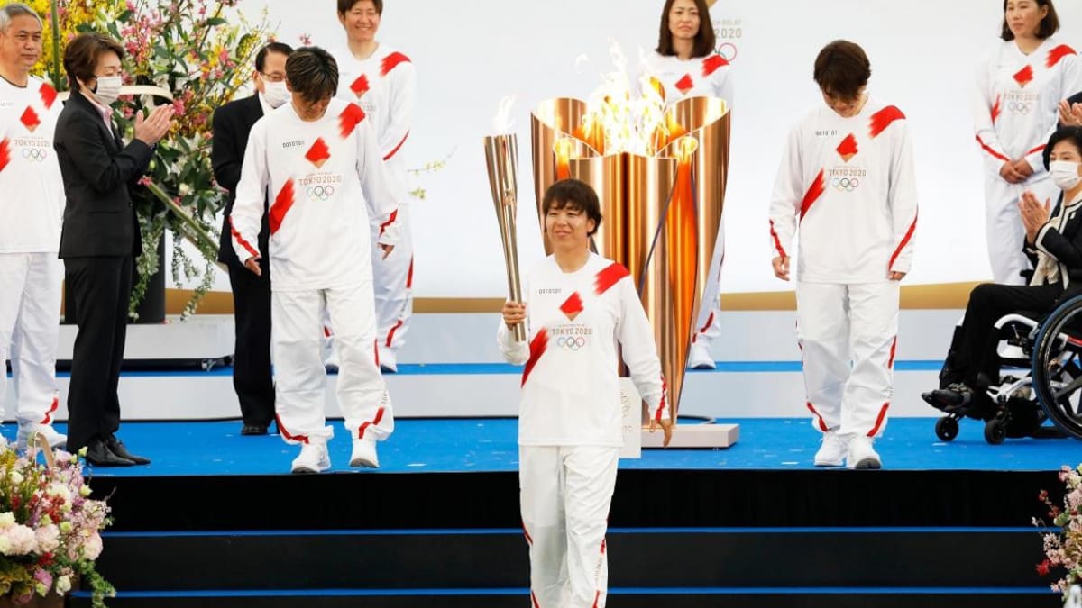 Tokyo 2020: la antorcha olímpica comenzó su recorrido