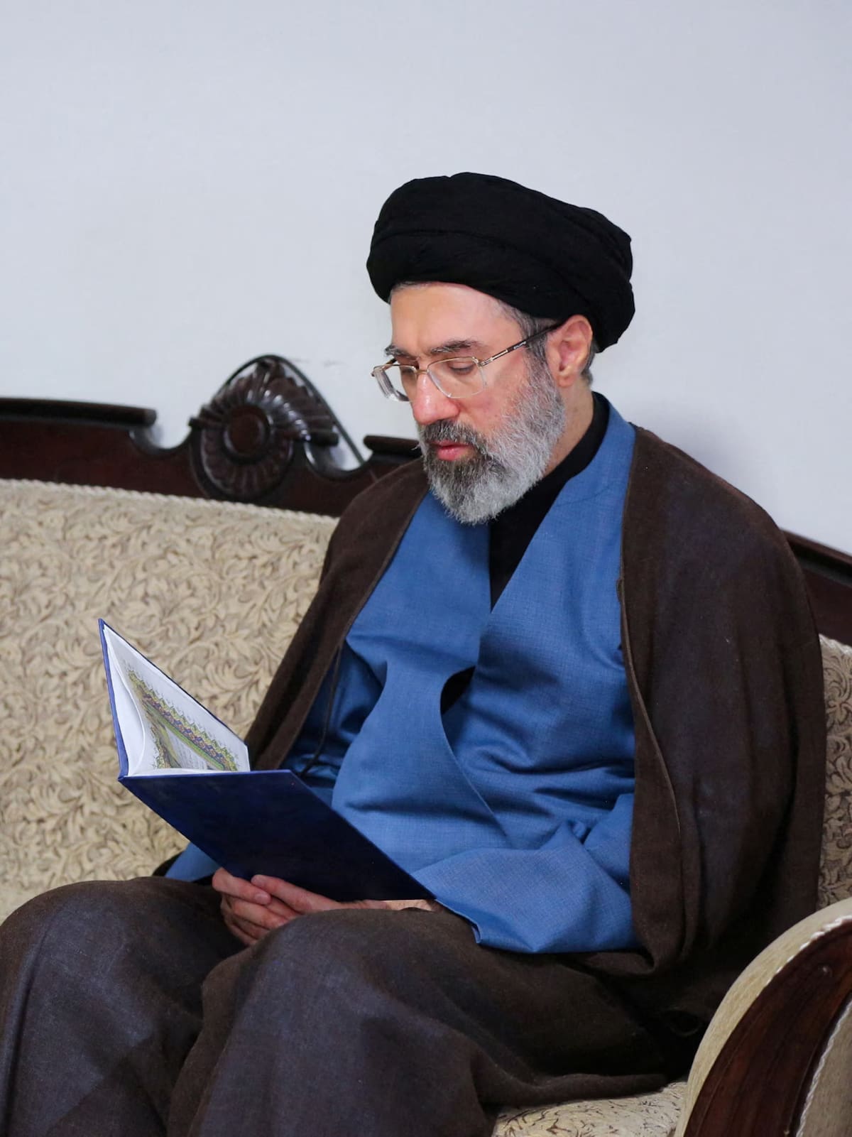 El líder supremo de Irán Mojtaba Khamenei.
