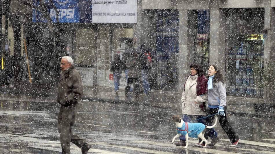 Frío polar y posibles nevadas: el pronóstico del SMN para el fin de semana en Buenos Aires.