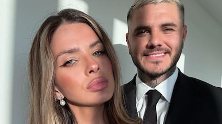 Mauro Icardi y la China Suárez. Foto: Instagram.