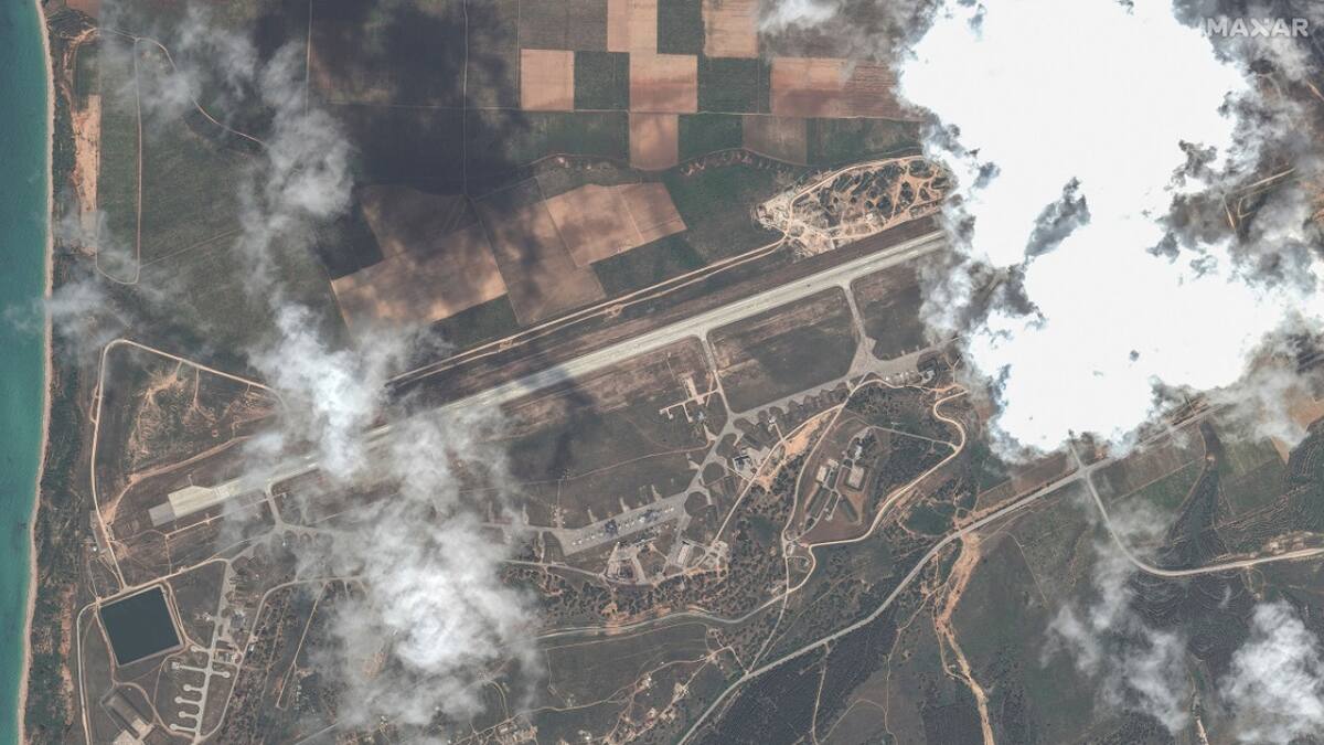 Imagen satelital de Crimea. Foto: Reuters.