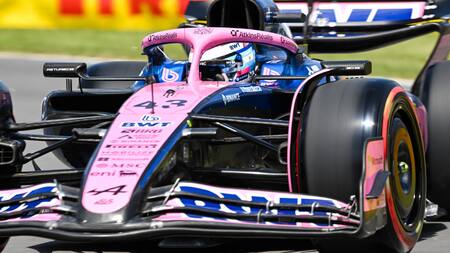 Franco Colapinto en Montreal. Foto: Reuters