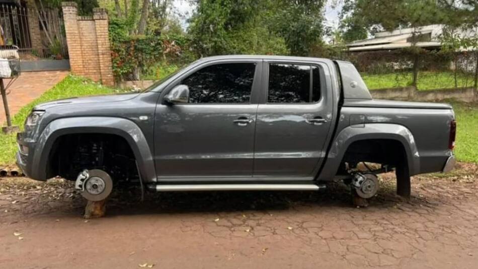 Un joven inventó un robo de neumáticos para no contarle la verdad a su padre. Foto: Gentileza Misiones Online.