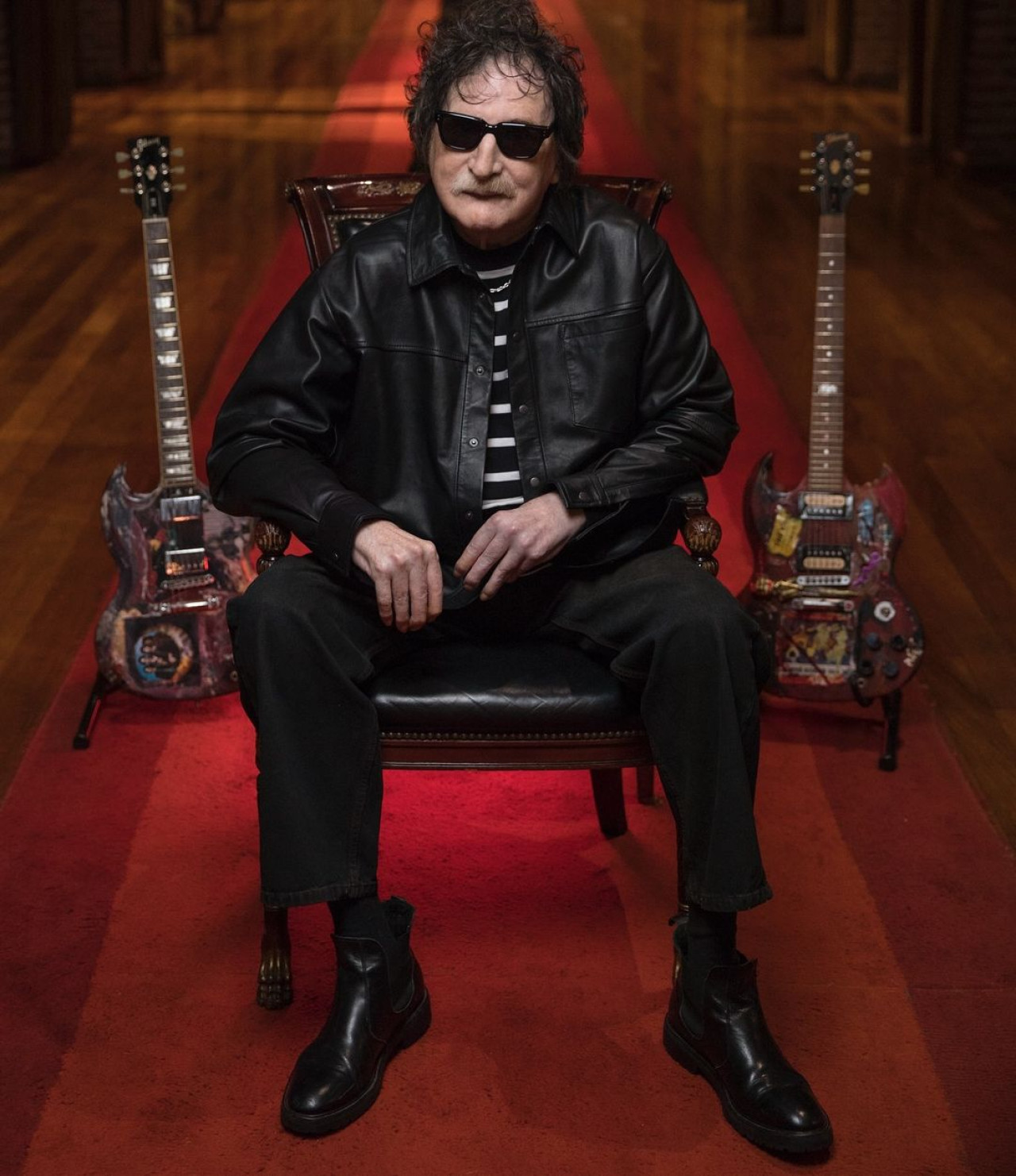 Charly García presenta La lógica del escorpión, su nuevo disco. Foto: Instagram @charlygarcia