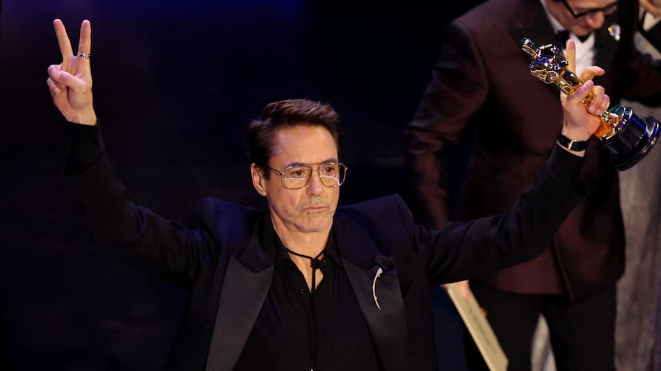Robert Downey Jr. gana el Oscar al Mejor Actor de Reparto por Oppenheimer_Reuters