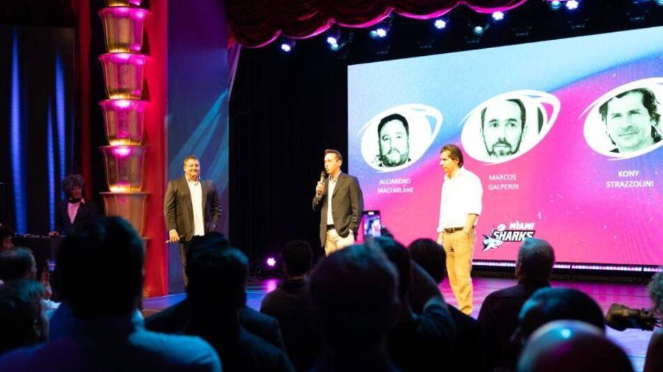 La presentación de los Miami Sharks en el Hotel Faena de Estados Unidos. Foto: Gentileza Miami Sharks.