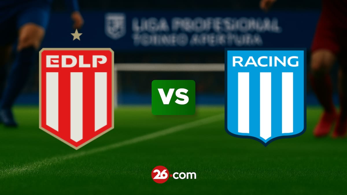 Estudiantes 0 - 1 Racing Club: así fue la derrota por el Torneo Apertura 2026