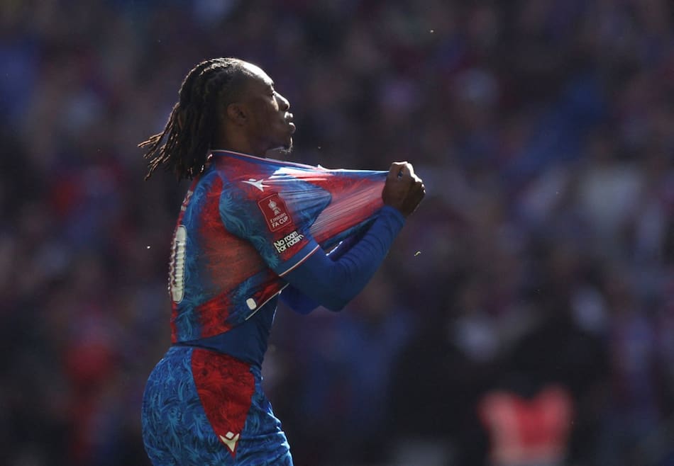 Eberechi Eze; Crystal Palace vs Manchester City, final de la FA Cup. Foto: Reuters/David Klein