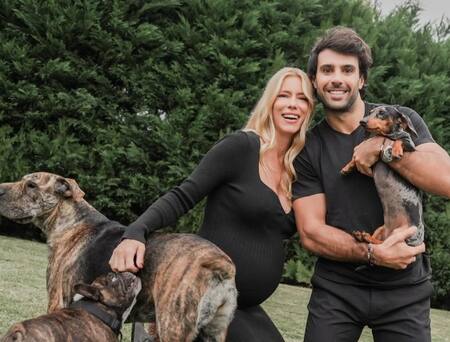 Nicole Neumann y Manuel Urcera. Foto: Instagram @nikitaneumannoficial.