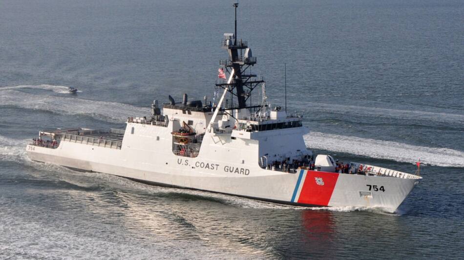 Buque Cutter James. Foto: Embajada de Estados Unidos en Argentina.