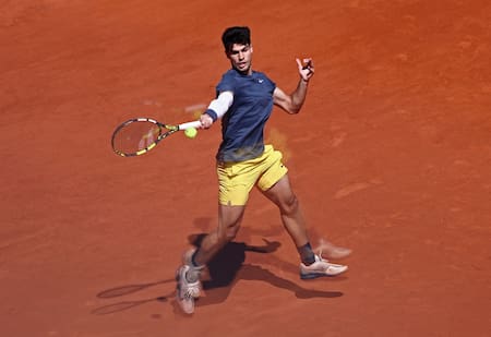 Carlos Alcaraz; Roland Garros 2024. Foto: Reuters.