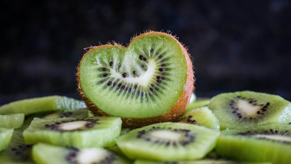 Kiwi, fruta, saludable. Foto: Unsplash