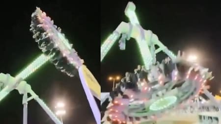 Al menos 23 personas resultaron heridas en u parque de diversiones de Arabia Saudita.