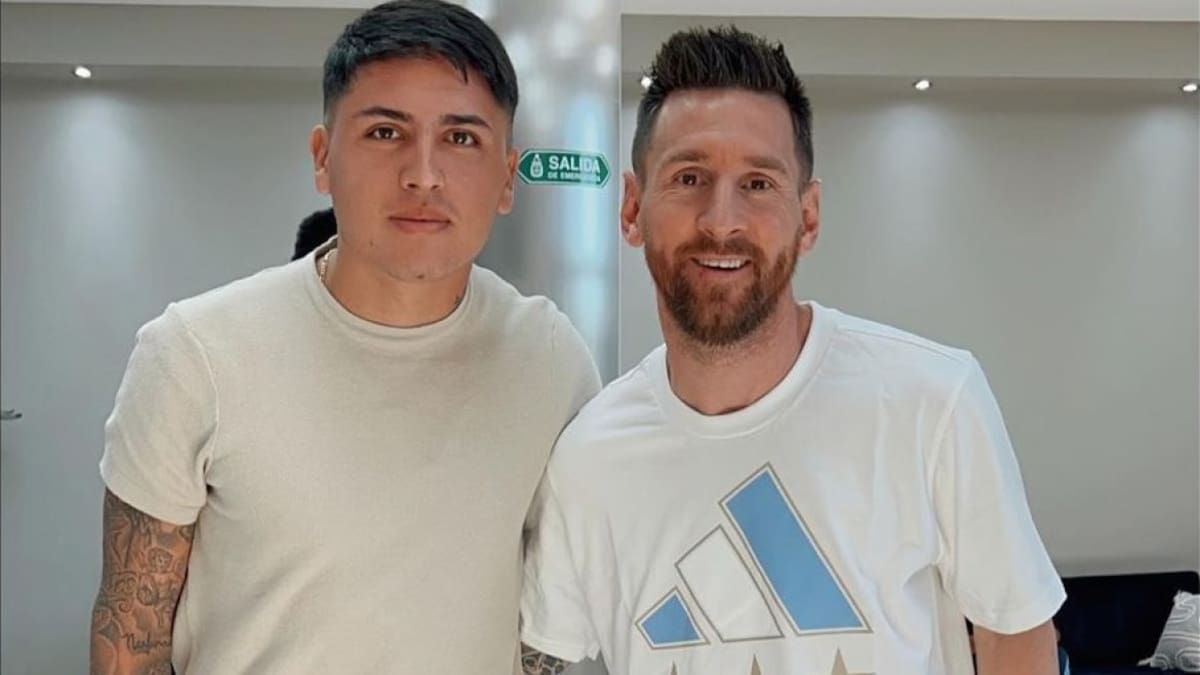 Facundo Farías será compañero de Lionel Messi en Inter Miami. Foto: Instagram @facufarias10.