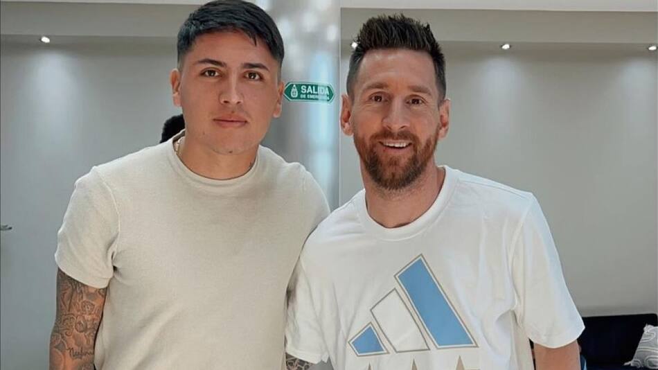 Facundo Farías será compañero de Lionel Messi en Inter Miami. Foto: Instagram @facufarias10.