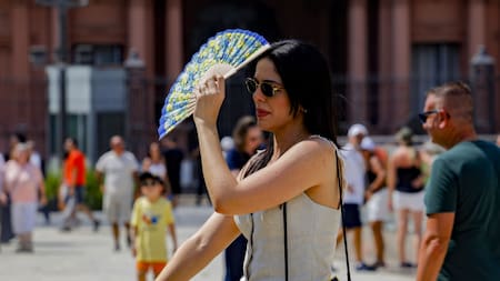 La sensación térmica, más alta que nunca. Foto: NA/Daniel Vides.