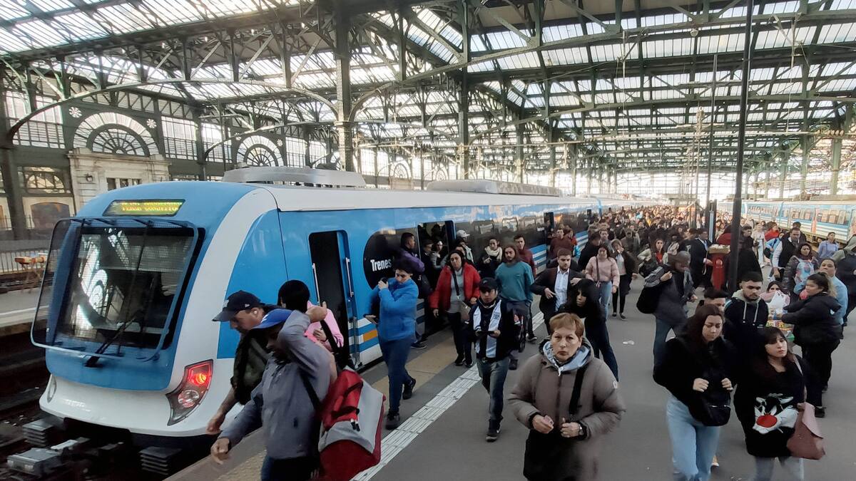 Trenes Argentinos. Foto: NA (Damián Dopacio)