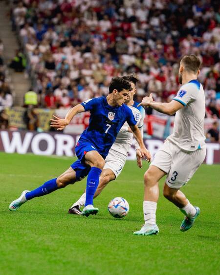 Giovanni Reyna, estrella de la Selección de Estados Unidos. Foto: Instagram.