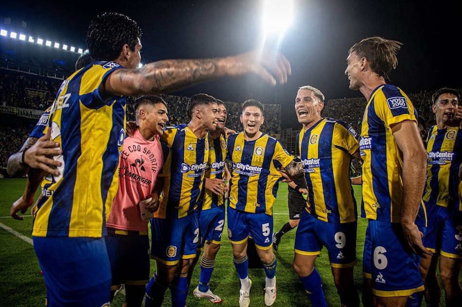 Rosario Central fue el mejor equipo del Torneo Apertura 2025 con 35 puntos. Foto: NA.
