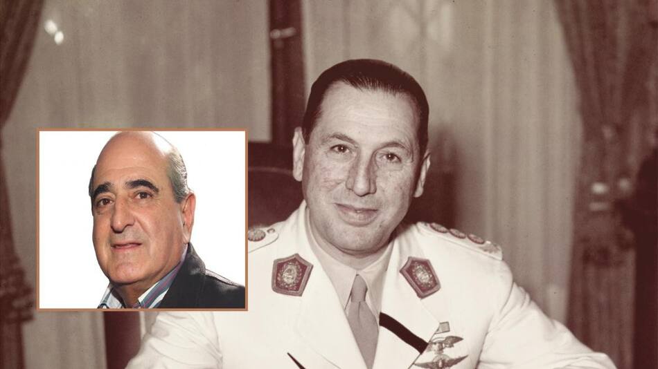 Juan Domingo Perón y Antonio Arcuri