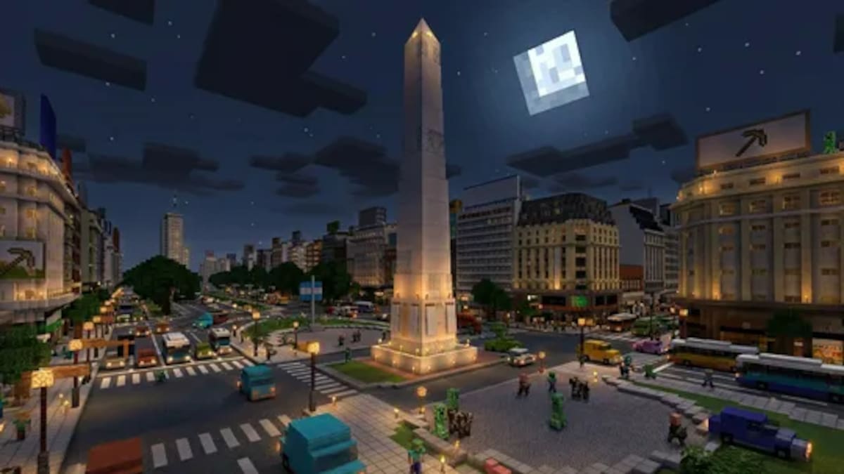 Recorrido inmersivo en Ciudad Universitaria que recrea el universo de Minecraft con desafíos interactivos, iluminación especial y biomas icónicos bajo las estrellas.