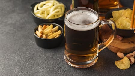 Cerveza; alcohol; bebida. Foto: Freepik.