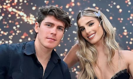 Marcos Ginocchio y Julieta Poggio. Foto: Instagram.