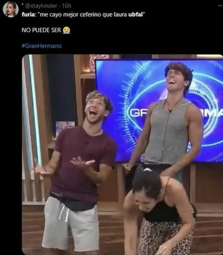 Los memes del encuentro de Furia y Laura Ubfal. Foto X.