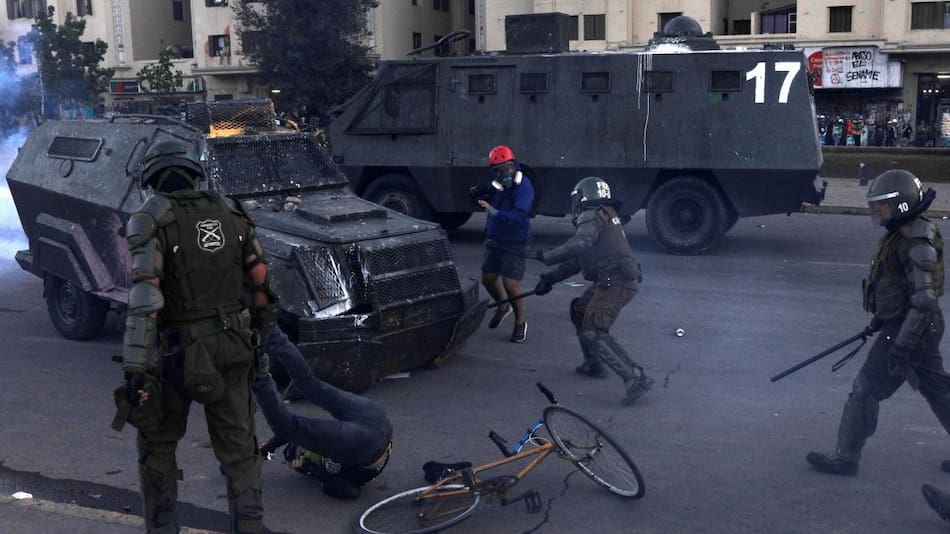 Protestas en Chile, foto REUTERS