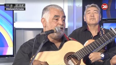 Horacio Guarany hijo en Canal 26