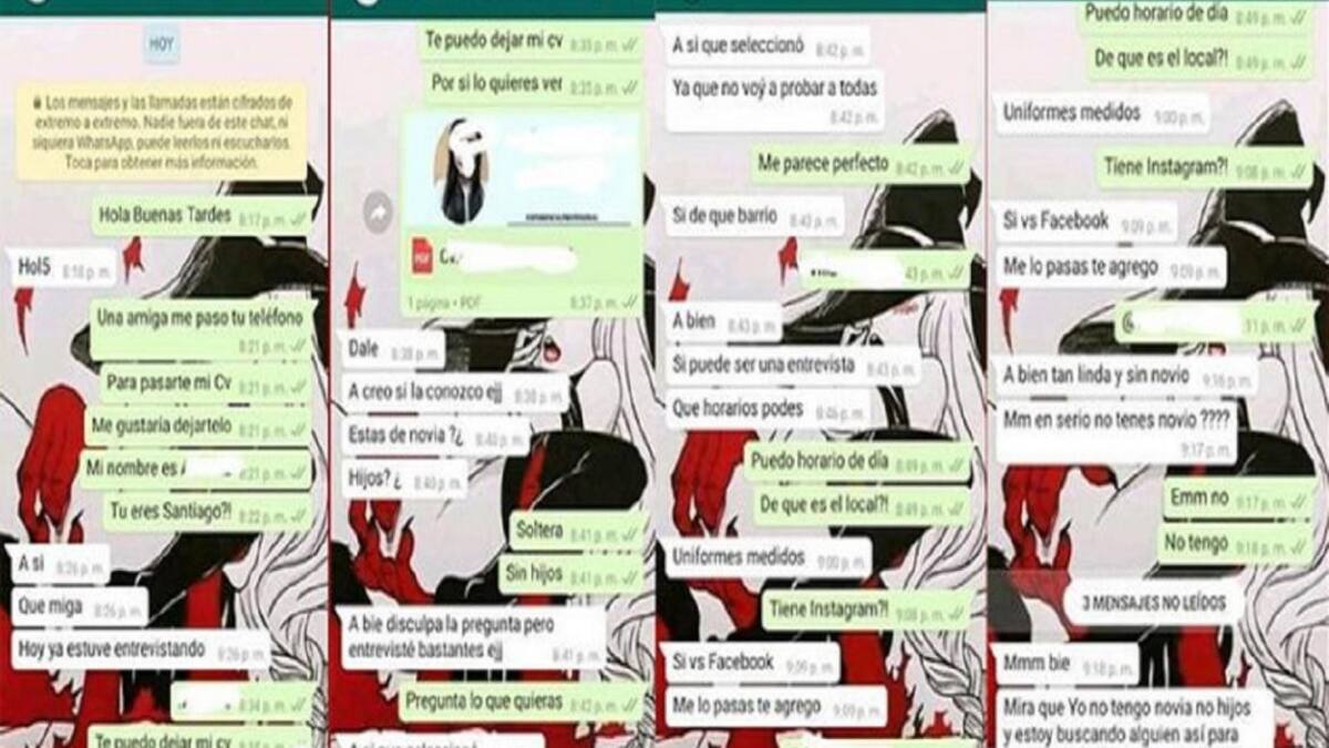 Venezolana de 18 años denunció violación de jefe, Balvanera, chats entre la víctima y el acusado