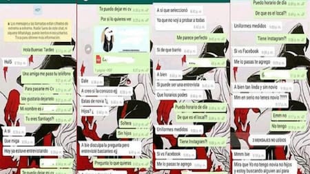 Venezolana de 18 años denunció violación de jefe, Balvanera, chats entre la víctima y el acusado