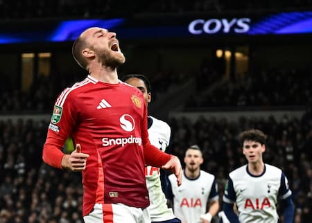 El Tottenham venció al Manchester United y ya está en semifinales. Foto: Reuters.