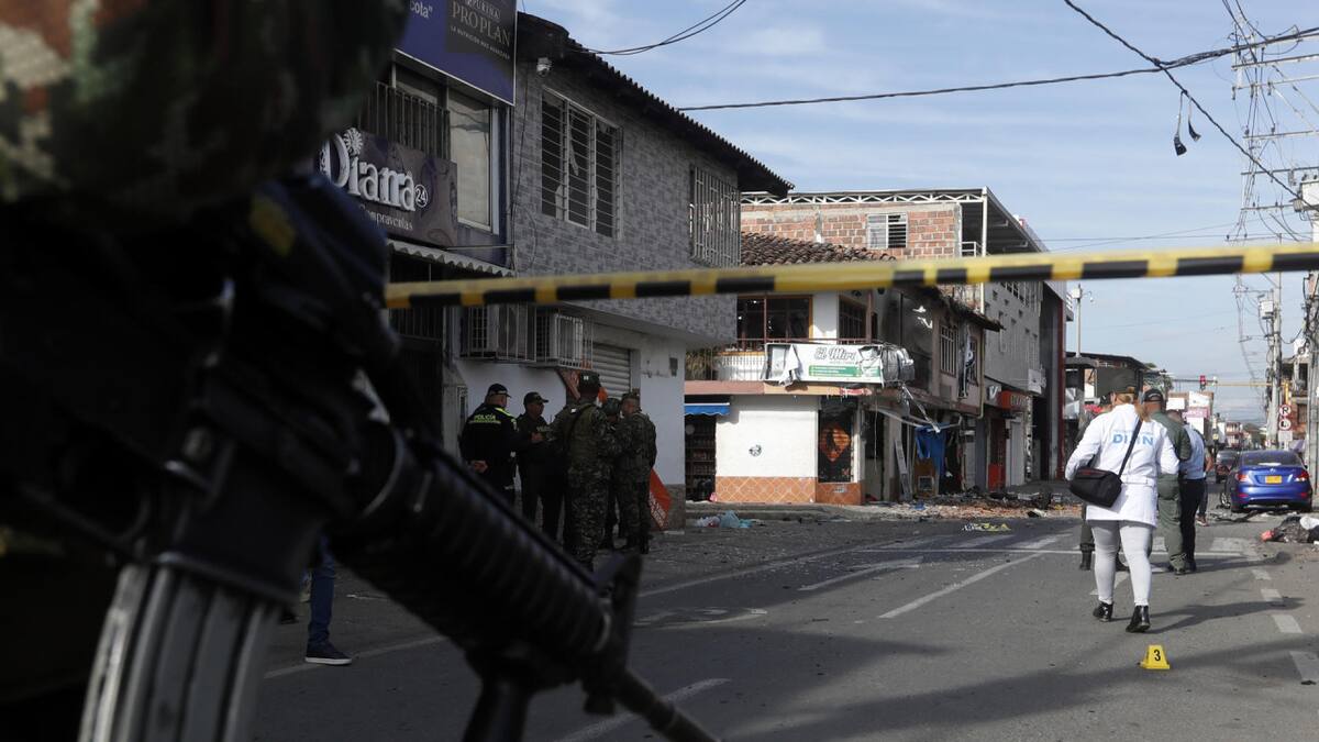 Violencia en Colombia. Foto: EFE