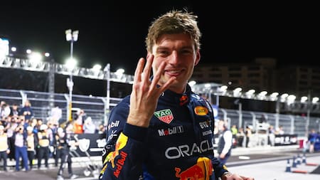 Max Verstappen, tetracampeón de la Fórmula 1. Foto: X @F1.