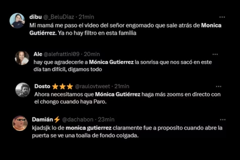 Las repercusiones en redes. Foto: X.