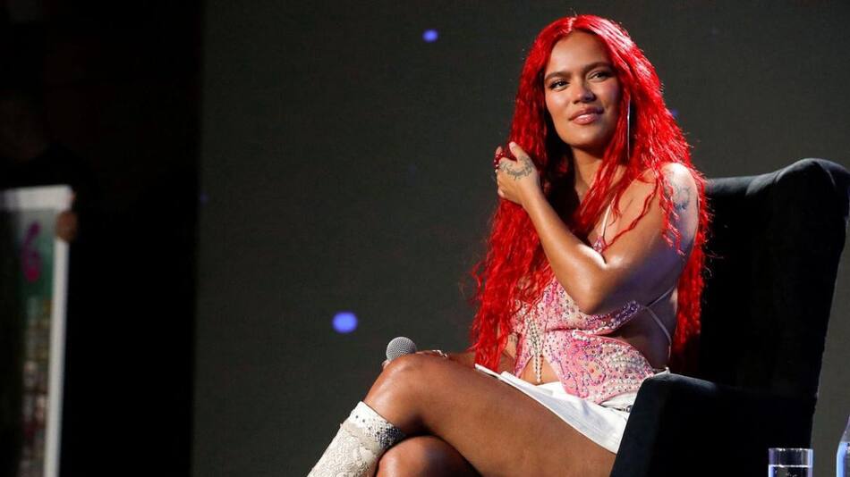 Karol G, cantante. Foto: Reuters