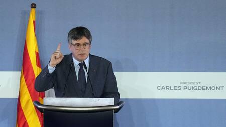 Carles Puigdemont. Foto: EFE.