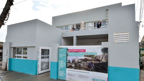 Florencio Varela: avanza la obra del Centro de Atención Primaria de la Salud en La Esmeralda