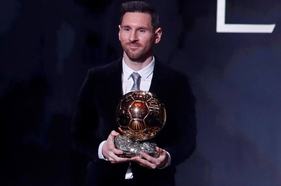 Lionel Messi ganó su sexto Balón de Oro, REUTERS