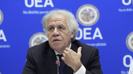 Luis Almagro, secretario general de la OEA. Foto: EFE.
