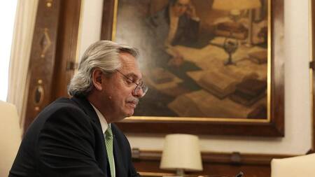 Alberto Fernández, presidente de Argentina, conferencia, NA