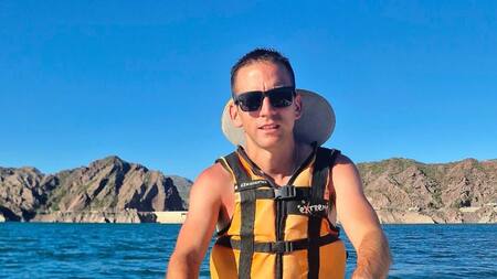 Agustín Gallo, gendarme argentino detenido en Venezuela. Foto: Instagram @agus_ollag